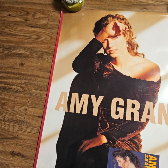 Amy Grant Heart In Motion 1991 Promo Album Poster A&M Records Rock Pop 24x36 - Picture 3 of 7